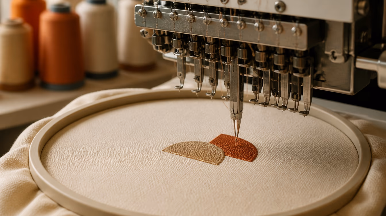 La broderie n'est pas une impression mais une couche ajoutée au tissu ; le lavage ne l'affecte presque pas.