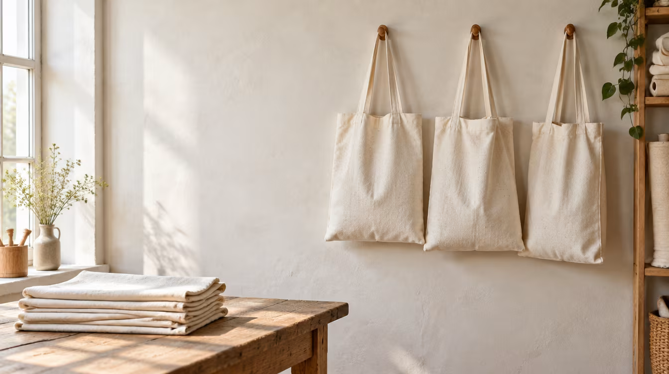 Was ist eine Rohbaumwolltasche? Grammatur, Größen, Bestellung