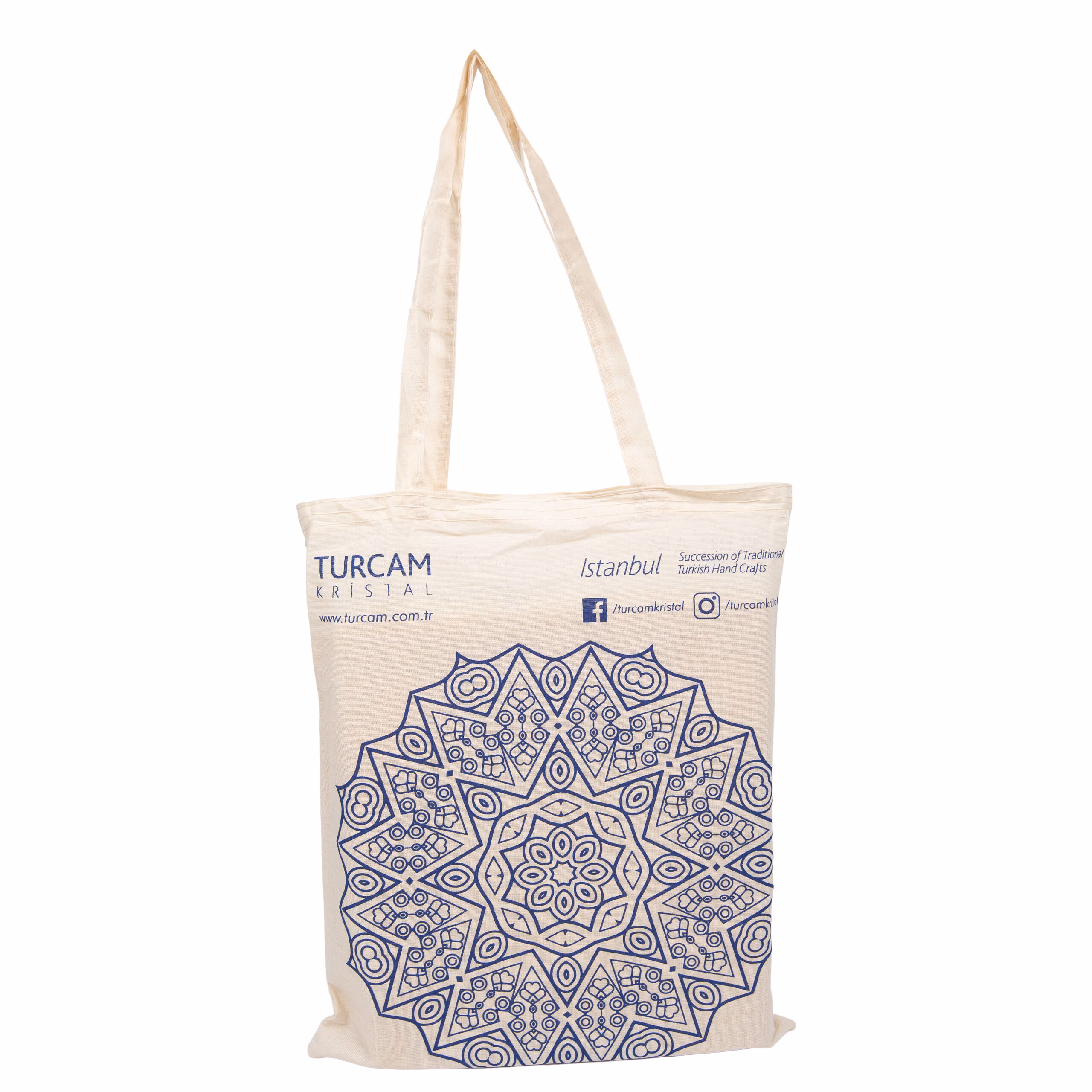Raw Cotton Tote Bag DH24 - Bez Çanta