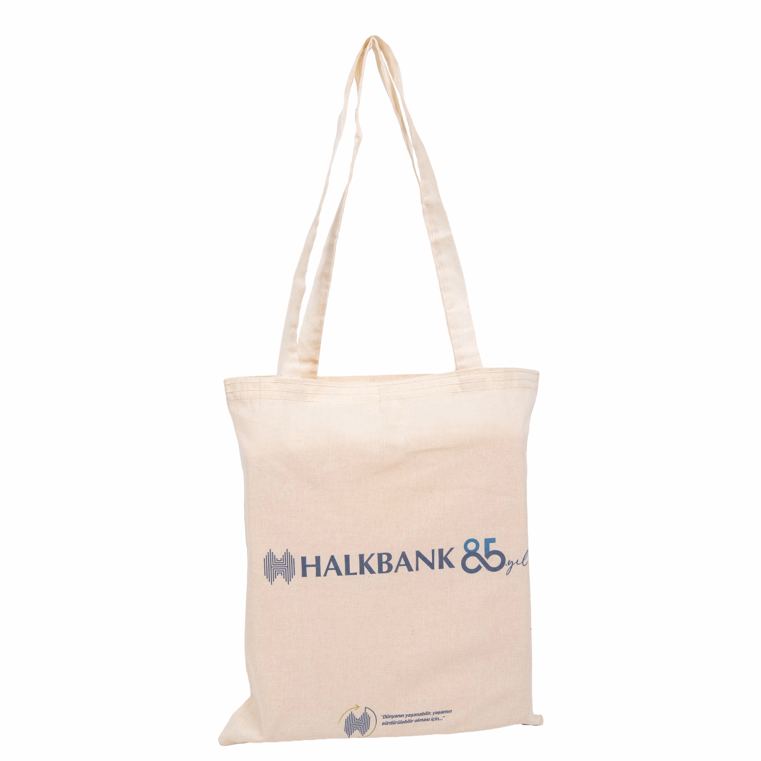 Raw Cotton Tote Bag DH25 - Bez Çanta