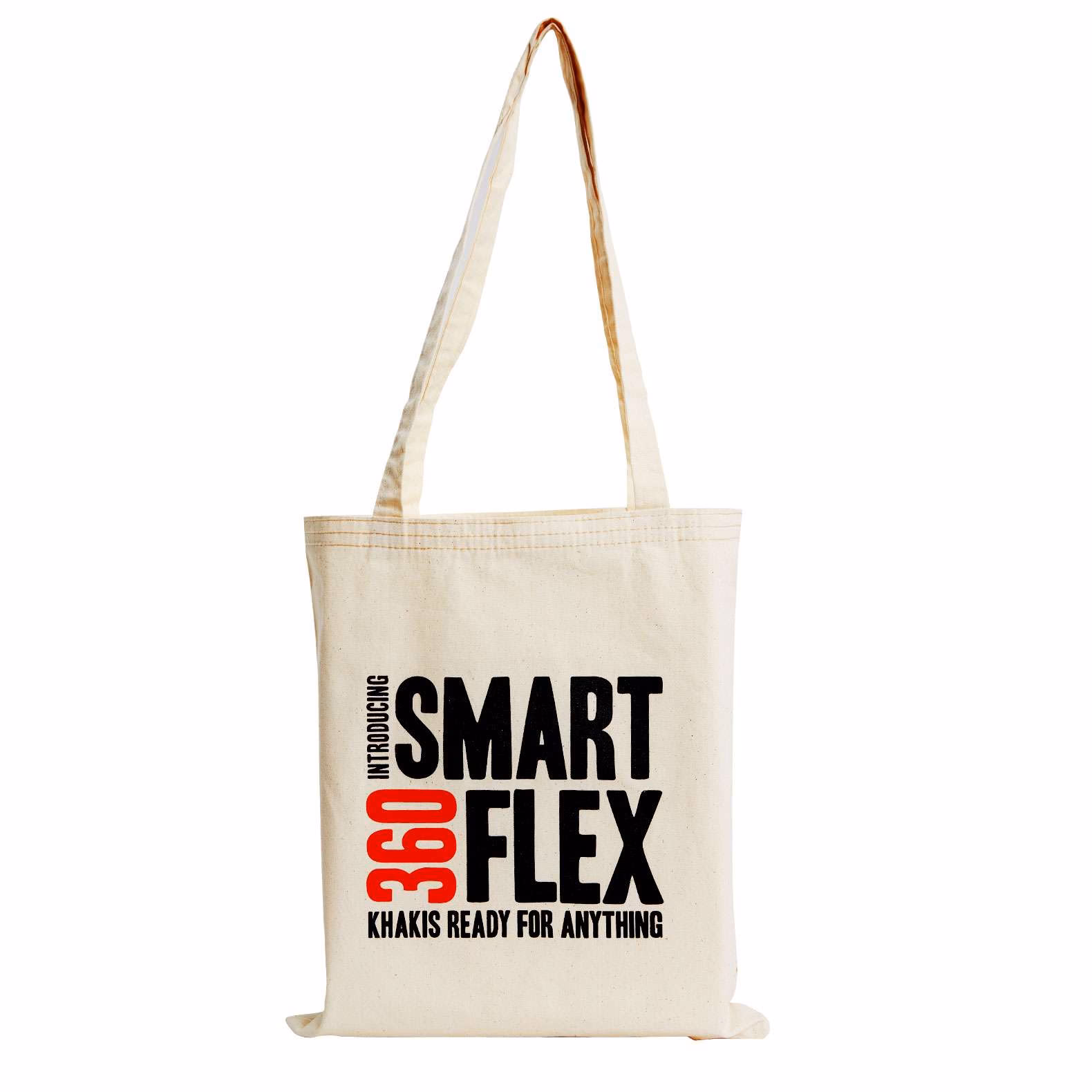 Raw Cotton Tote Bag DH05 - Bez Çanta