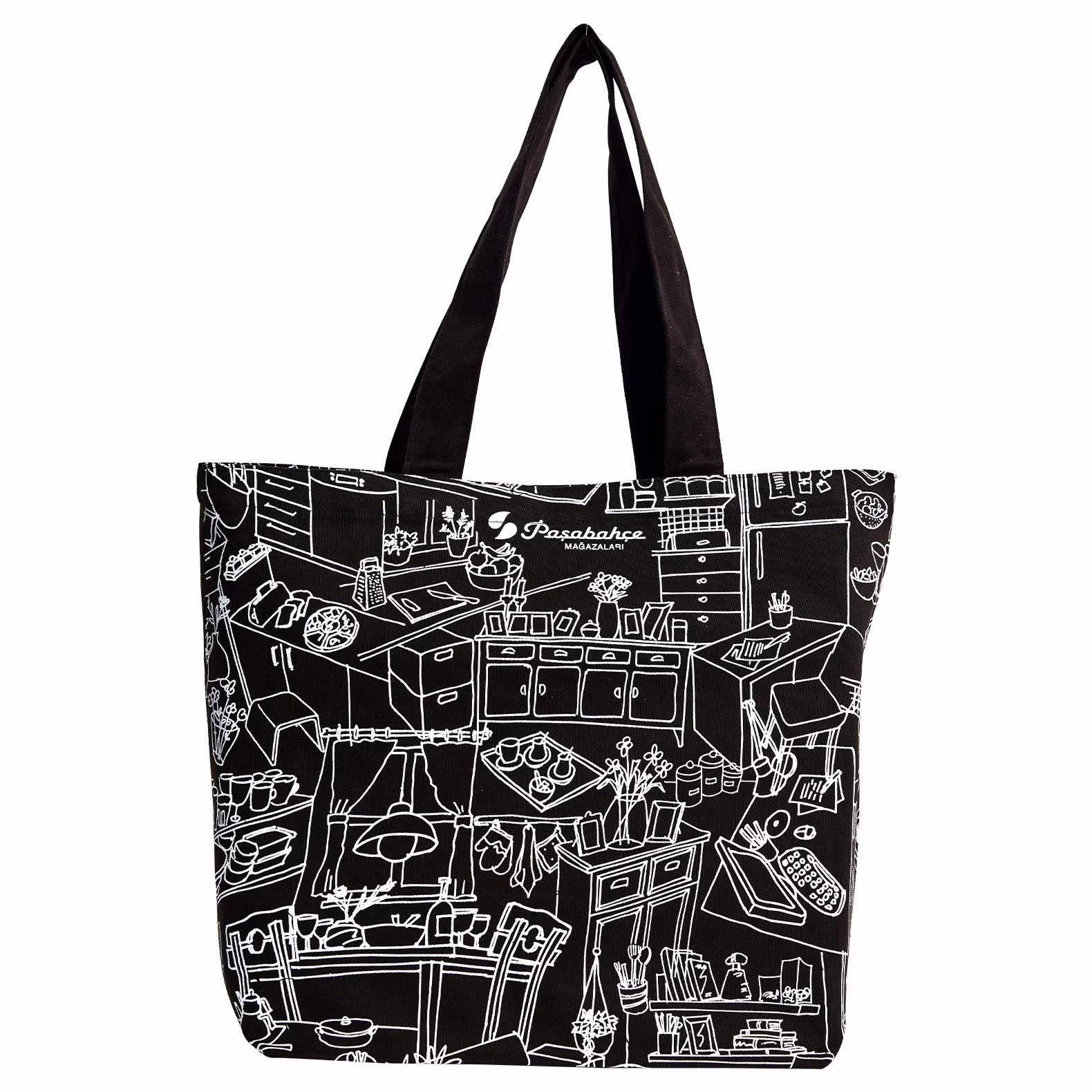 Sac en Gabardine DG18 - Gabardin Çanta Tissu Gabardine