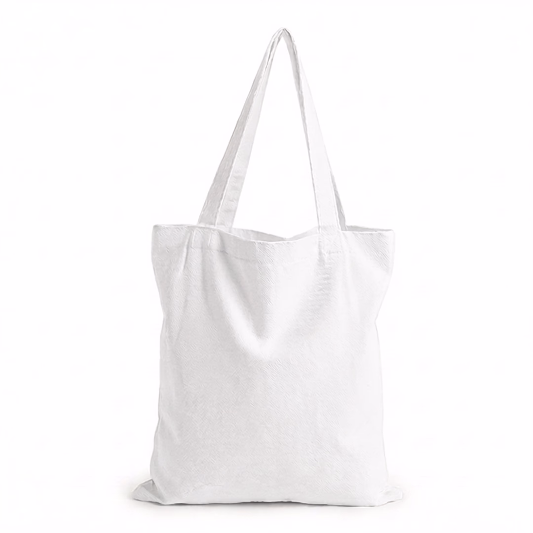 Raw Cotton Tote Bag DH19 - Bez Çanta 5/10