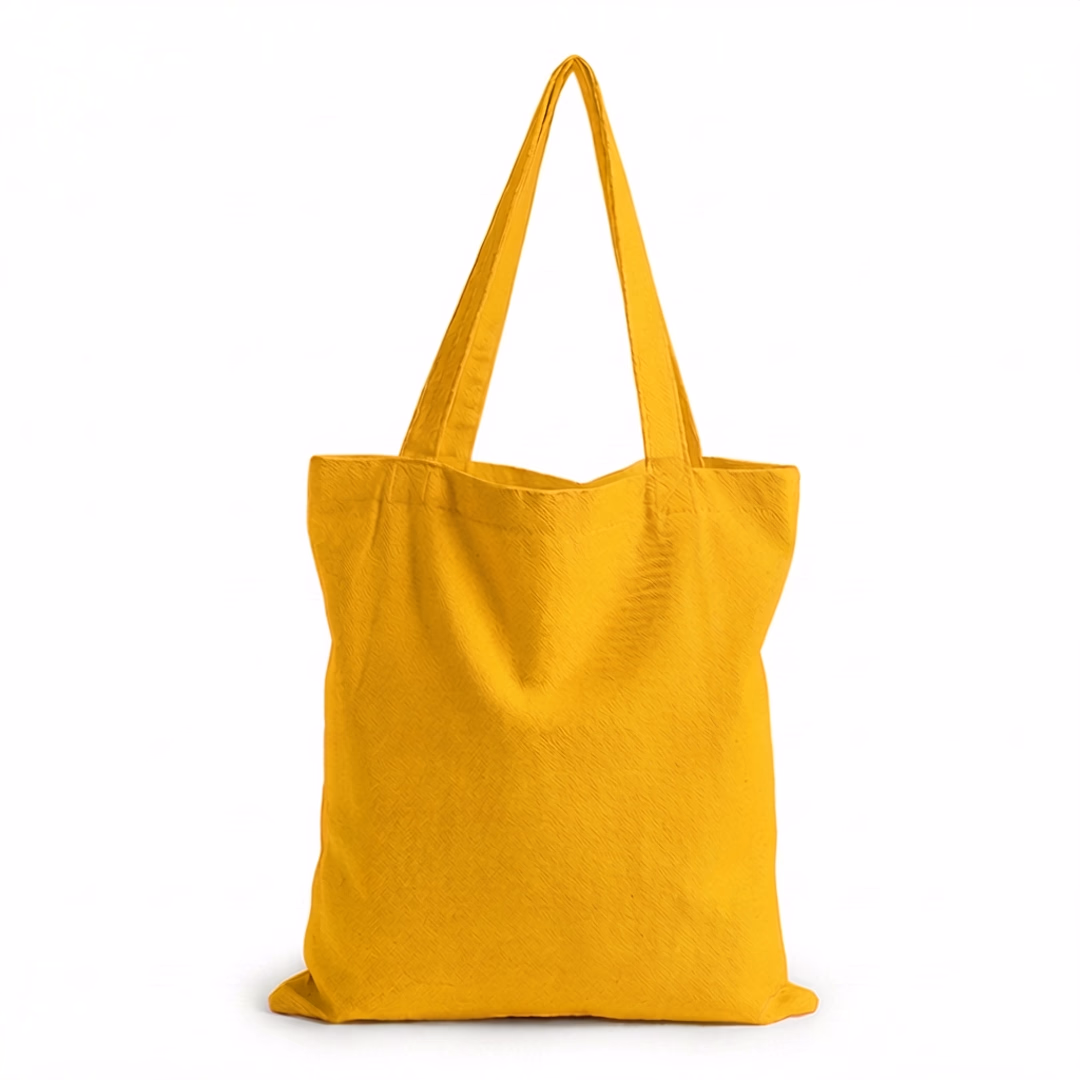 Raw Cotton Tote Bag DH12 - Bez Çanta 6/11