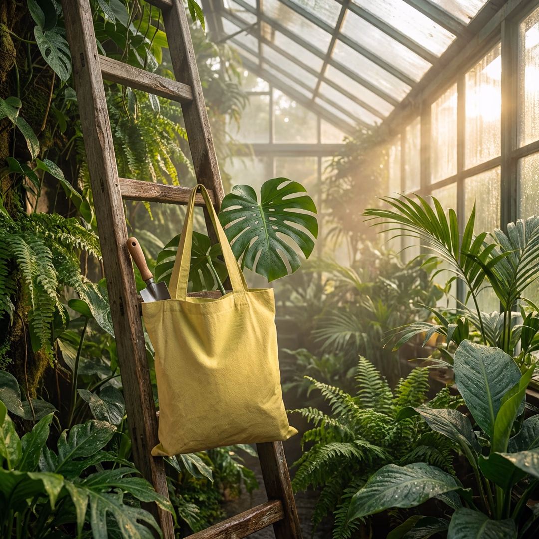 Raw Cotton Tote Bag DH10 - Bez Çanta 2/10